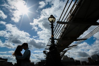 Millennium Bridge London (Mark Tierney, Yorkshire Wedding Photographer)